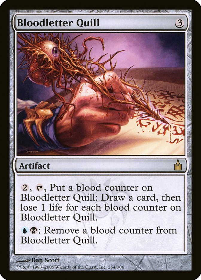 Bloodletter Quill [Ravnica: City of Guilds] | Card Merchant Takapuna