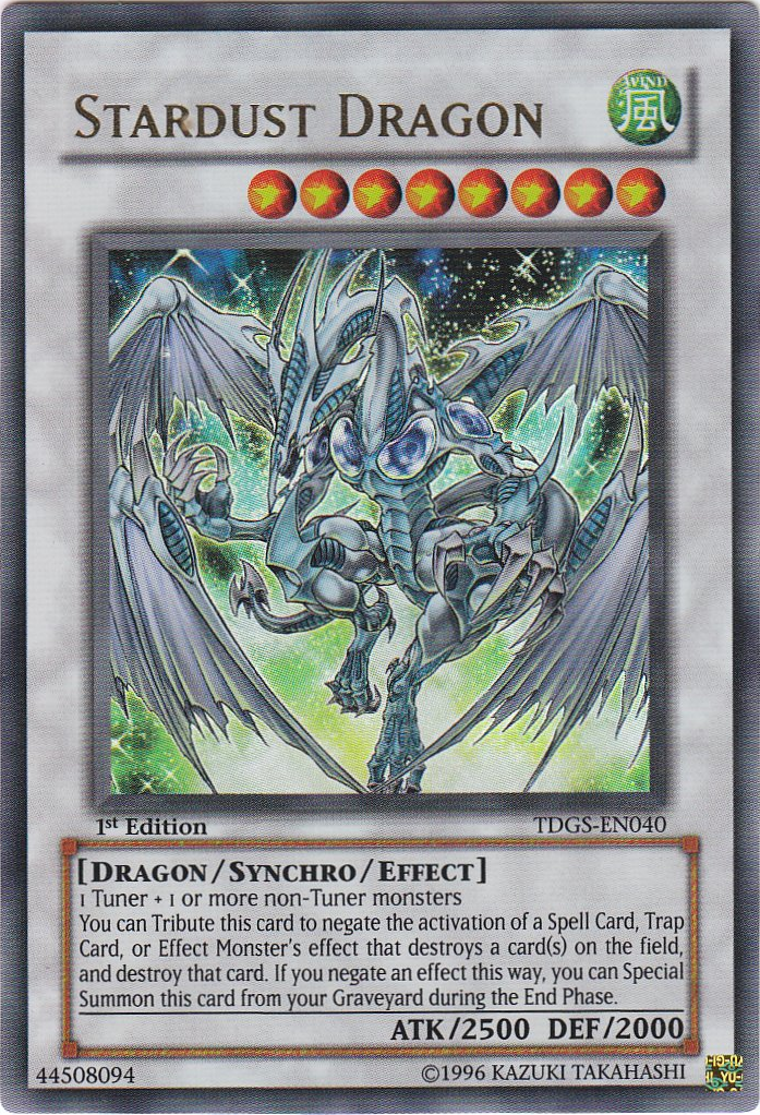 Stardust Dragon [TDGS-EN040] Ultra Rare | Card Merchant Takapuna