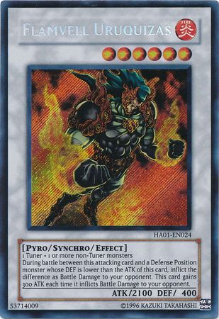 Flamvell Uruquizas [HA01-EN024] Secret Rare | Card Merchant Takapuna