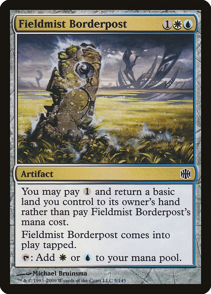 Fieldmist Borderpost [Alara Reborn] | Card Merchant Takapuna