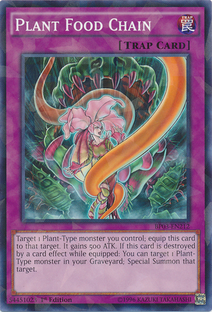 Plant Food Chain [BP03-EN212] Shatterfoil Rare | Card Merchant Takapuna