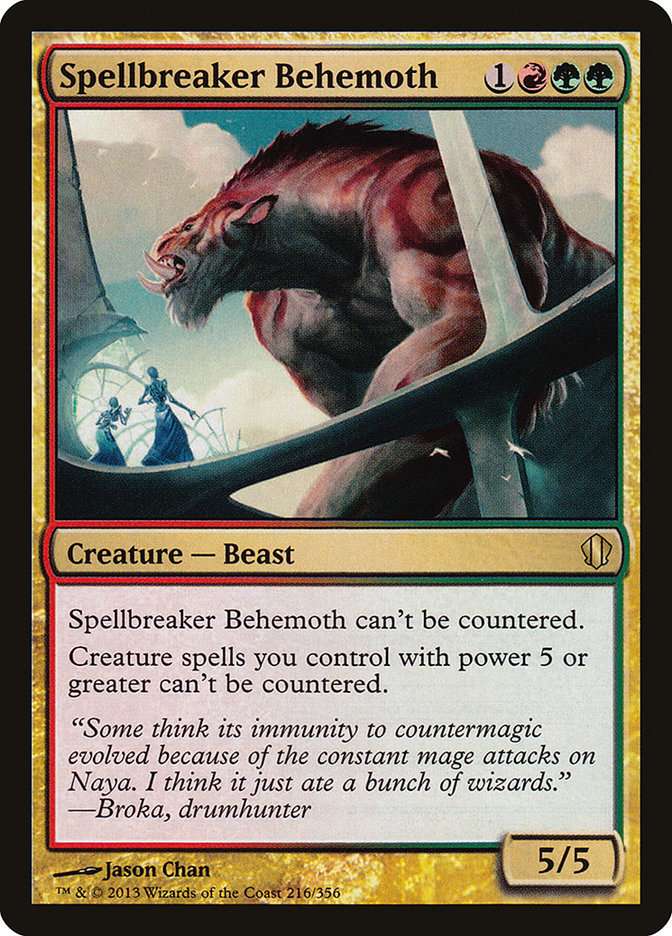 Spellbreaker Behemoth [Commander 2013] | Card Merchant Takapuna