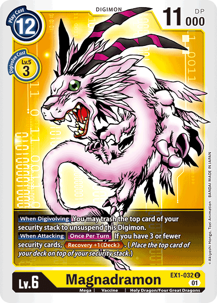 Magnadramon [EX1-032] [Classic Collection] | Card Merchant Takapuna