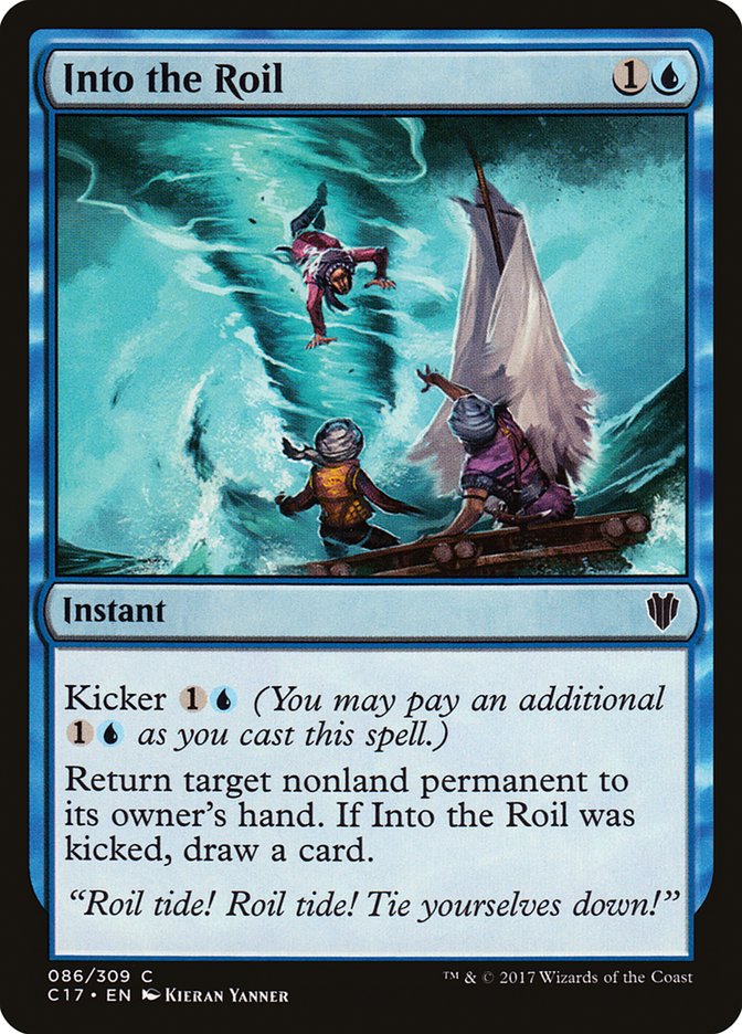 Into the Roil [Commander 2017] | Card Merchant Takapuna