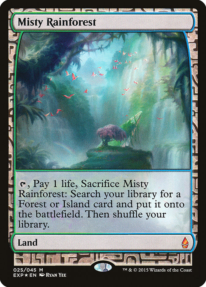 Misty Rainforest [Zendikar Expeditions] | Card Merchant Takapuna