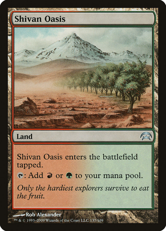 Shivan Oasis [Planechase] | Card Merchant Takapuna