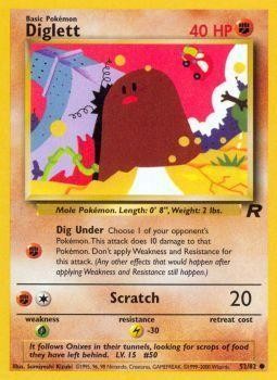 Diglett (52/82) [Team Rocket Unlimited] | Card Merchant Takapuna