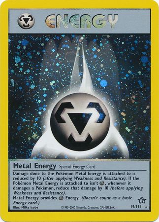 Metal Energy (19/111) [Neo Genesis Unlimited] | Card Merchant Takapuna