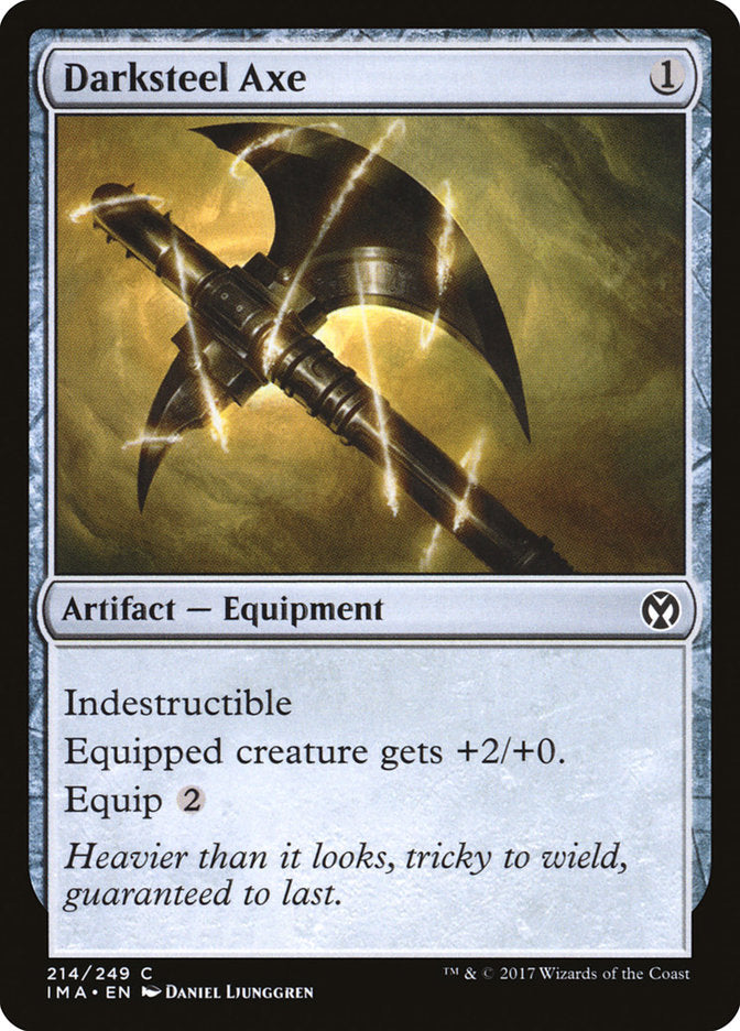 Darksteel Axe [Iconic Masters] | Card Merchant Takapuna