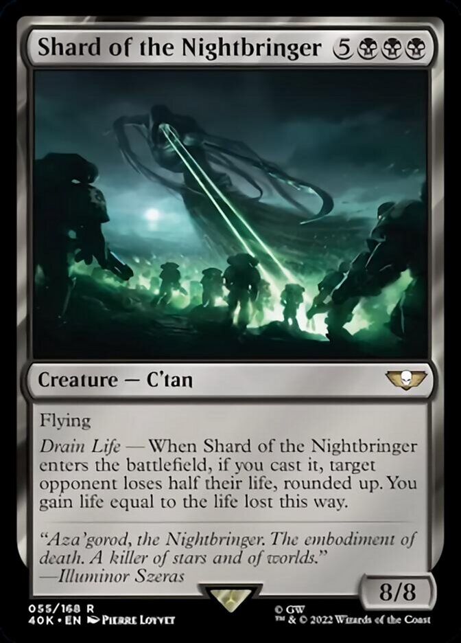 Shard of the Nightbringer [Warhammer 40,000] | Card Merchant Takapuna