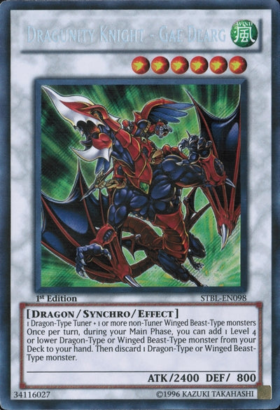 Dragunity Knight - Gae Dearg [STBL-EN098] Secret Rare | Card Merchant Takapuna