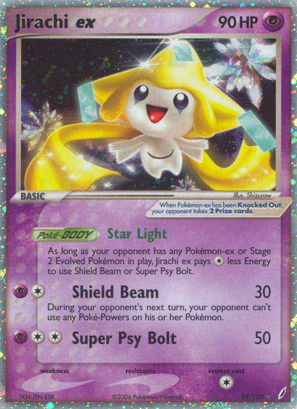 Jirachi ex (94/100) [EX: Crystal Guardians] | Card Merchant Takapuna