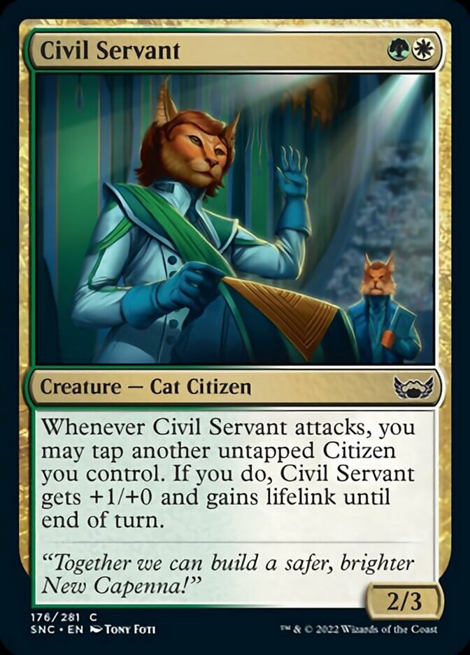 Civil Servant [Streets of New Capenna] | Card Merchant Takapuna