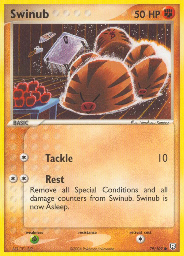 Swinub (79/109) [EX: Team Rocket Returns] | Card Merchant Takapuna