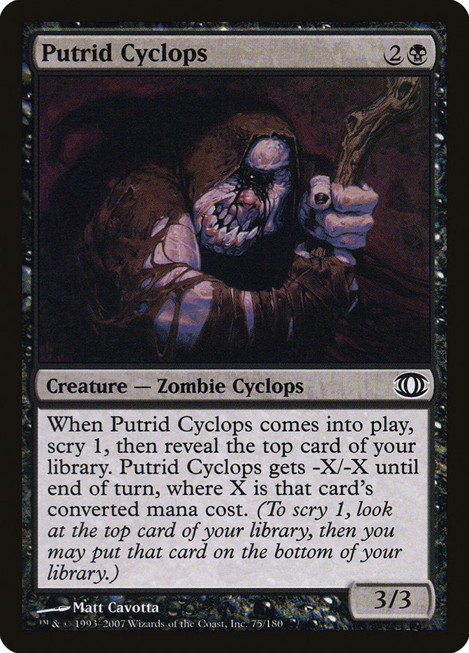 Putrid Cyclops [Future Sight] | Card Merchant Takapuna