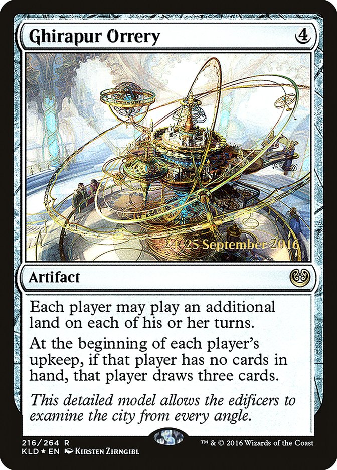 Ghirapur Orrery [Kaladesh Prerelease Promos] | Card Merchant Takapuna