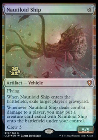 Nautiloid Ship [Commander Legends: Battle for Baldur's Gate Prerelease Promos] | Card Merchant Takapuna