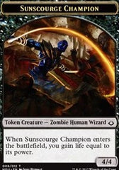 Sunscourge Champion // Cat Double-Sided Token [Hour of Devastation Tokens] | Card Merchant Takapuna