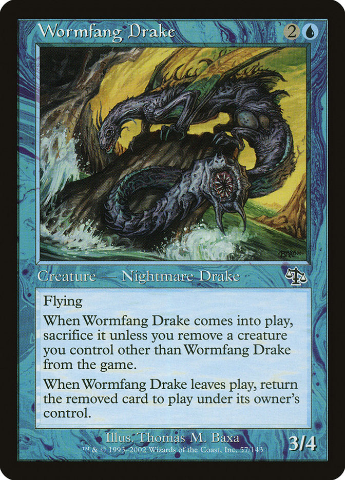 Wormfang Drake [Judgment] | Card Merchant Takapuna