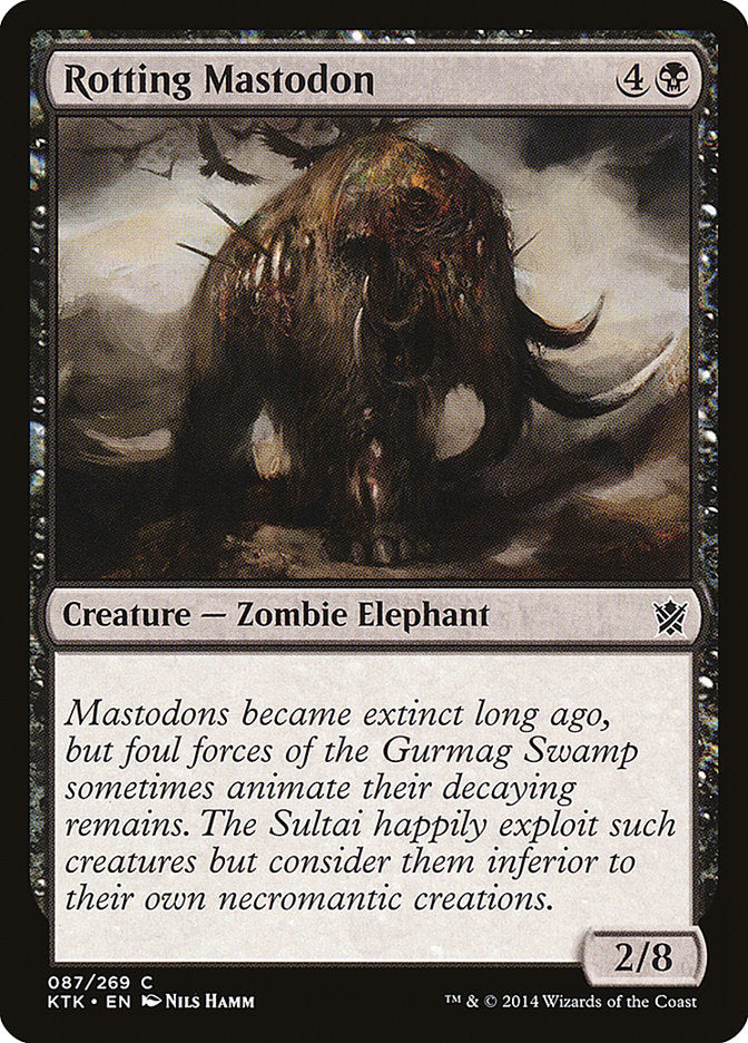 Rotting Mastodon [Khans of Tarkir] | Card Merchant Takapuna