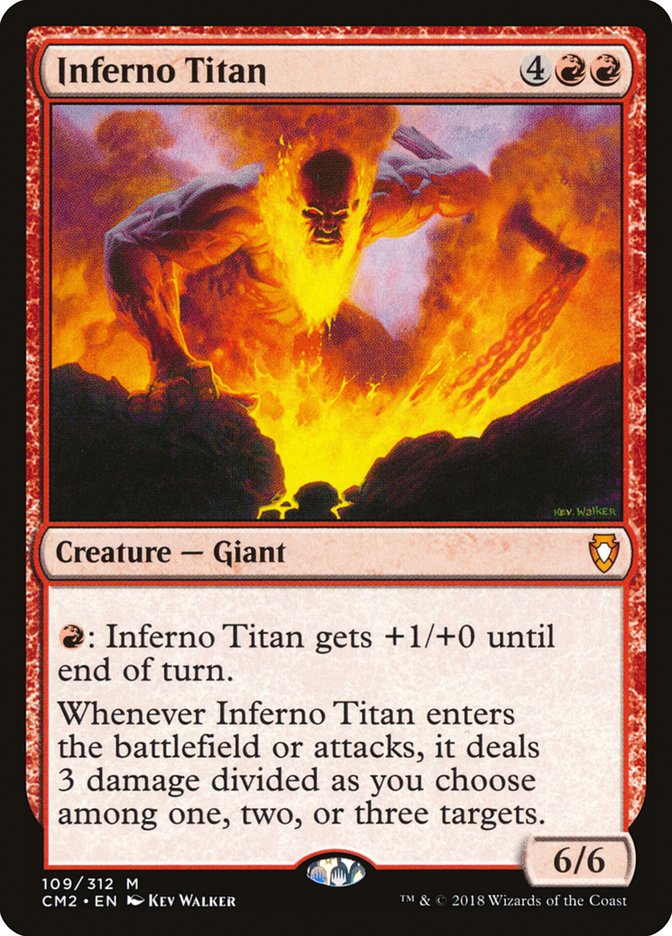 Inferno Titan [Commander Anthology Volume II] | Card Merchant Takapuna