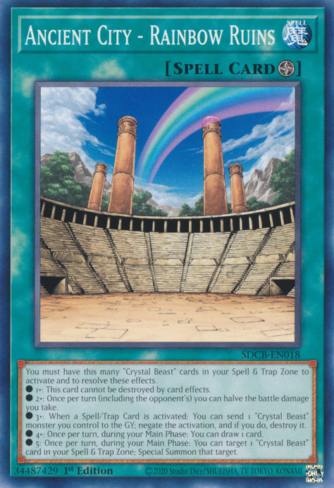 Ancient City - Rainbow Ruins [SDCB-EN018] Common | Card Merchant Takapuna