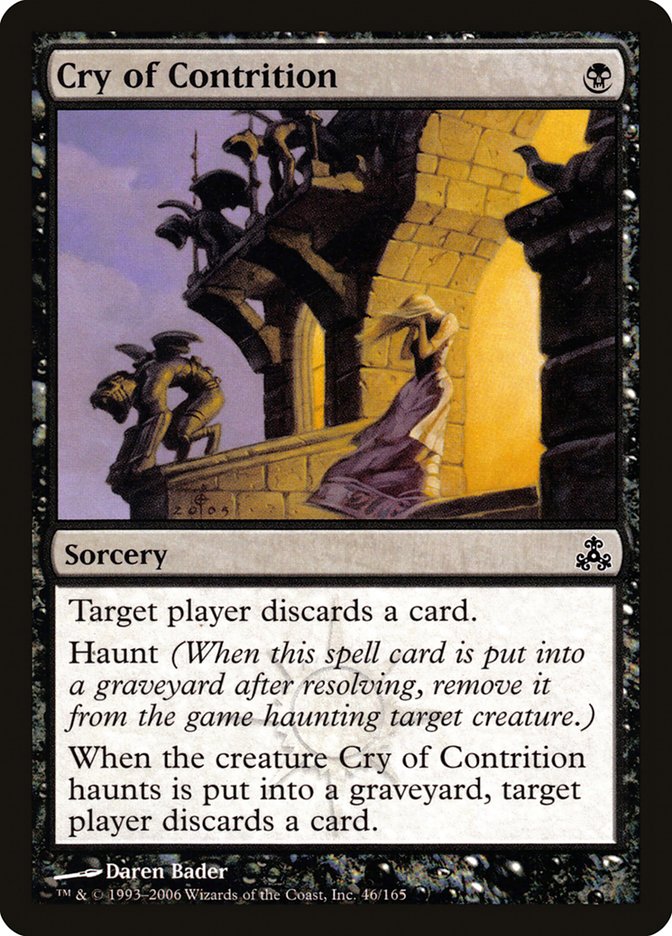 Cry of Contrition [Guildpact] | Card Merchant Takapuna