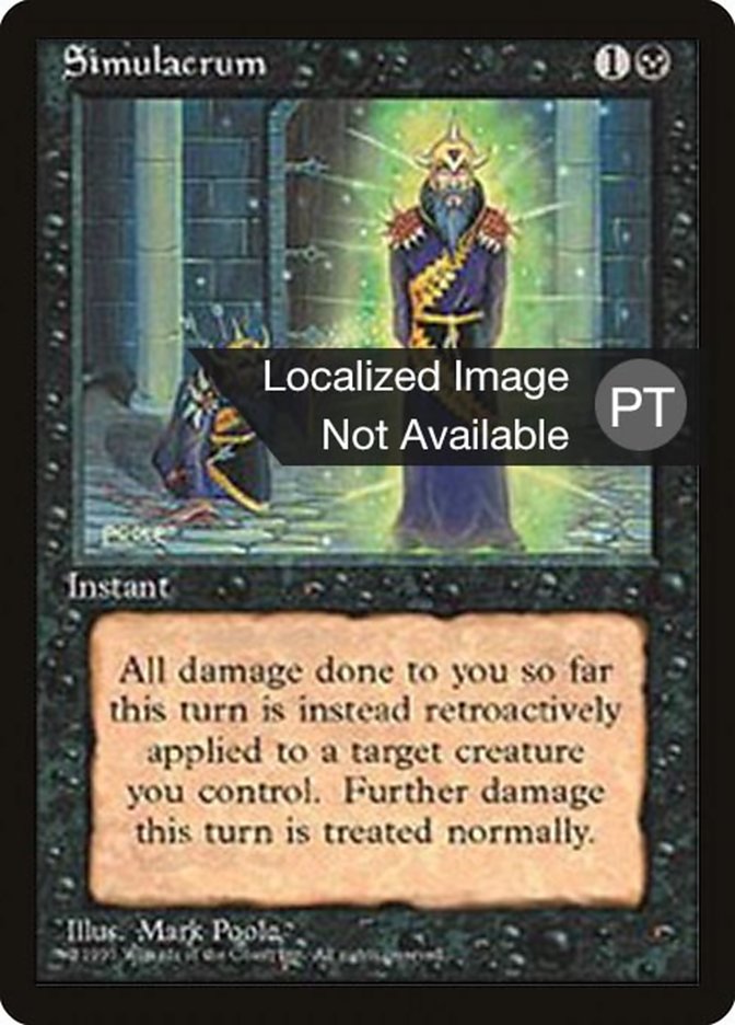 Simulacrum [Fourth Edition (Foreign Black Border)] | Card Merchant Takapuna