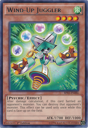 Wind-Up Juggler [BP03-EN086] Rare | Card Merchant Takapuna