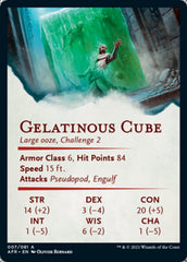 Gelatinous Cube Art Card [Dungeons & Dragons: Adventures in the Forgotten Realms Art Series] | Card Merchant Takapuna