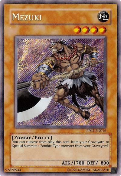 Mezuki [PP02-EN016] Secret Rare | Card Merchant Takapuna