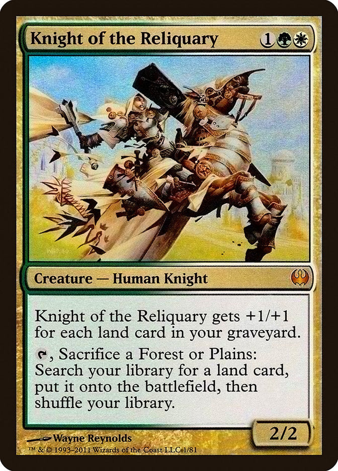 Knight of the Reliquary [Duel Decks: Knights vs. Dragons] | Card Merchant Takapuna