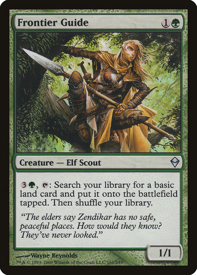 Frontier Guide [Zendikar] | Card Merchant Takapuna