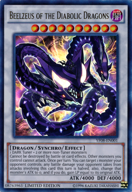 Beelzeus of the Diabolic Dragons [YF08-EN001] Ultra Rare | Card Merchant Takapuna