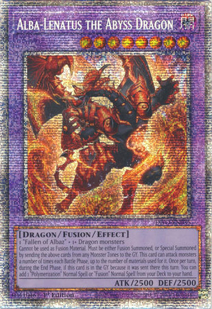 Alba-Lenatus the Abyss Dragon [DIFO-EN035] Starlight Rare | Card Merchant Takapuna