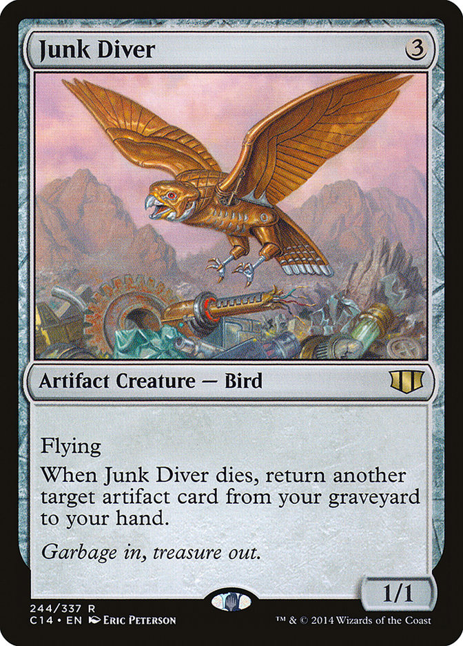 Junk Diver [Commander 2014] | Card Merchant Takapuna