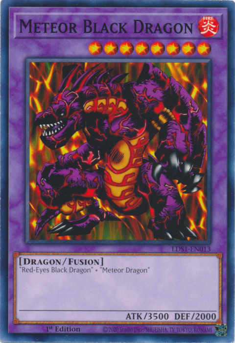 Meteor Black Dragon [LDS1-EN013] Common | Card Merchant Takapuna