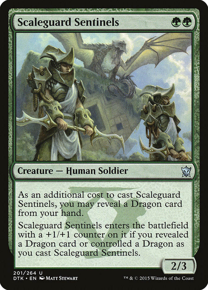 Scaleguard Sentinels [Dragons of Tarkir] | Card Merchant Takapuna