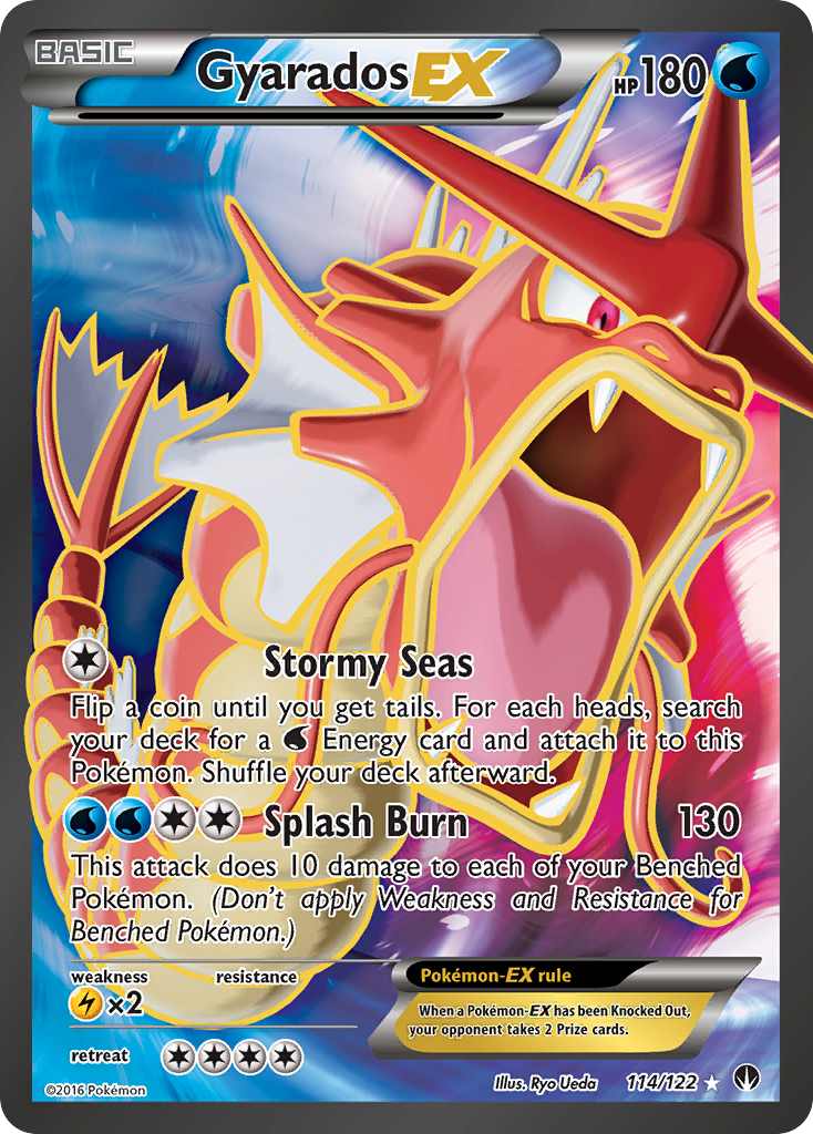 Gyarados EX (114/122) [XY: BREAKpoint] | Card Merchant Takapuna