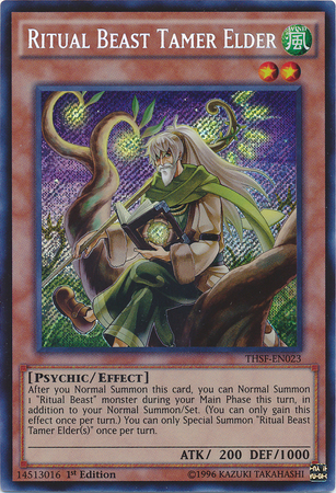 Ritual Beast Tamer Elder [THSF-EN023] Secret Rare | Card Merchant Takapuna