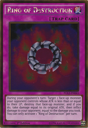 Ring of Destruction [PGL2-EN063] Gold Rare | Card Merchant Takapuna