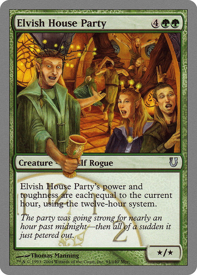 Elvish House Party [Unhinged] | Card Merchant Takapuna