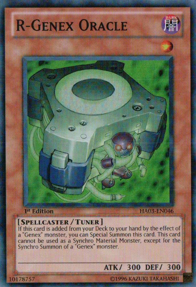 R-Genex Oracle [HA03-EN046] Super Rare | Card Merchant Takapuna