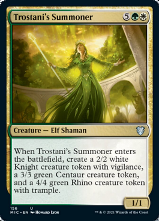 Trostani's Summoner [Innistrad: Midnight Hunt Commander] | Card Merchant Takapuna