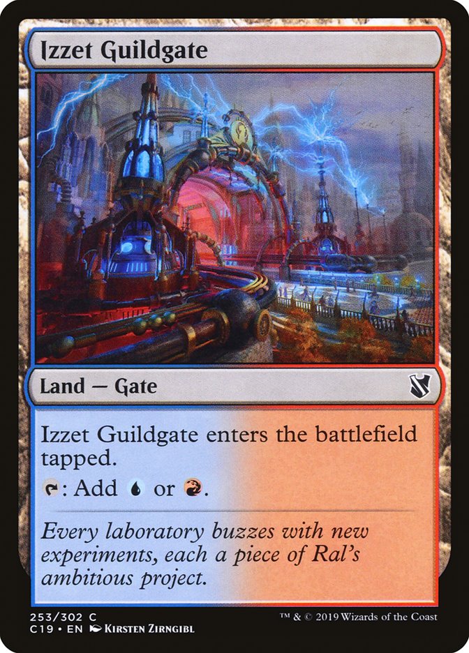 Izzet Guildgate [Commander 2019] | Card Merchant Takapuna