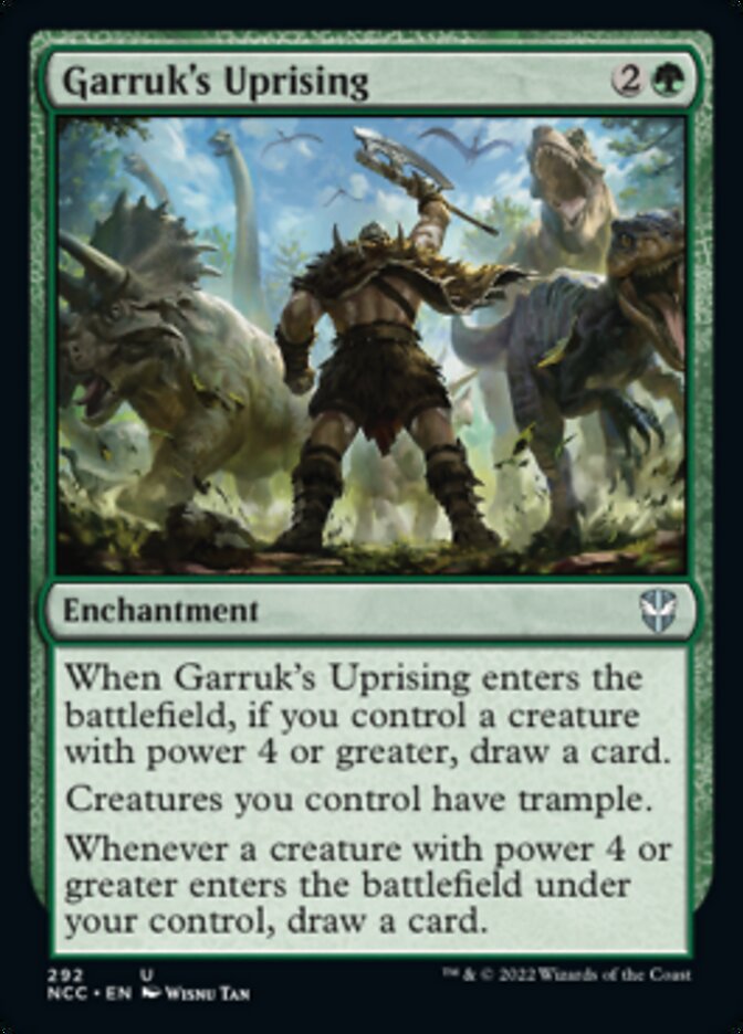 Garruk's Uprising [Streets of New Capenna Commander] | Card Merchant Takapuna