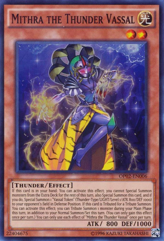 Mithra the Thunder Vassal [OP02-EN006] Super Rare | Card Merchant Takapuna