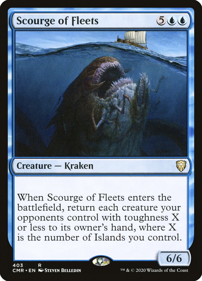 Scourge of Fleets [Commander Legends] | Card Merchant Takapuna