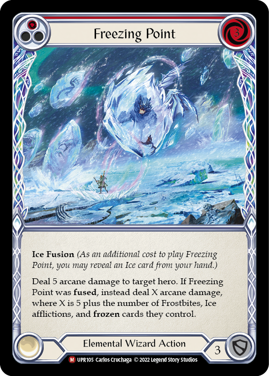 Freezing Point [UPR105] (Uprising)  Rainbow Foil | Card Merchant Takapuna