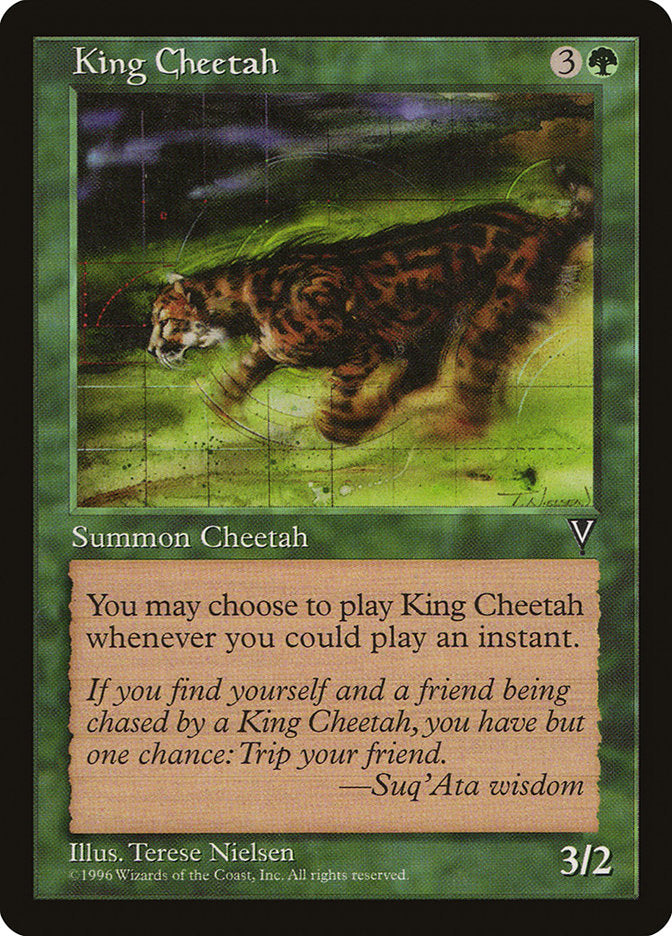 King Cheetah [Visions] | Card Merchant Takapuna